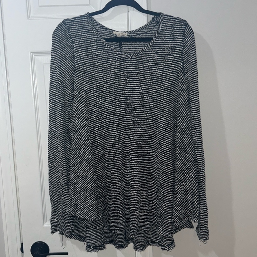 Hem & Thread striped sweater